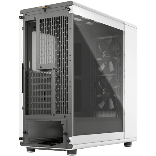 Fractal North TG Mid Tower Case - White 